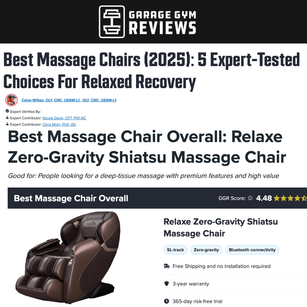 Entspannen Sie Null-Grenze Shiatsu Massagestuhl mit Heizung (SL-Track)