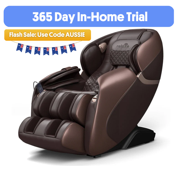 Relaxe Zero-Gravity Shiatsu Massage Chair With Heating (SL-Track) (DE)
