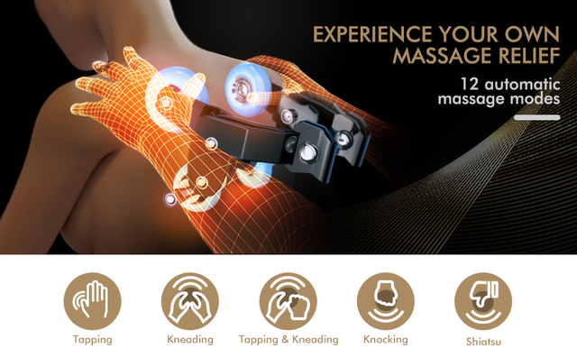 Entspannen Sie Null-Grenze Shiatsu Massagestuhl mit Heizung (SL-Track)