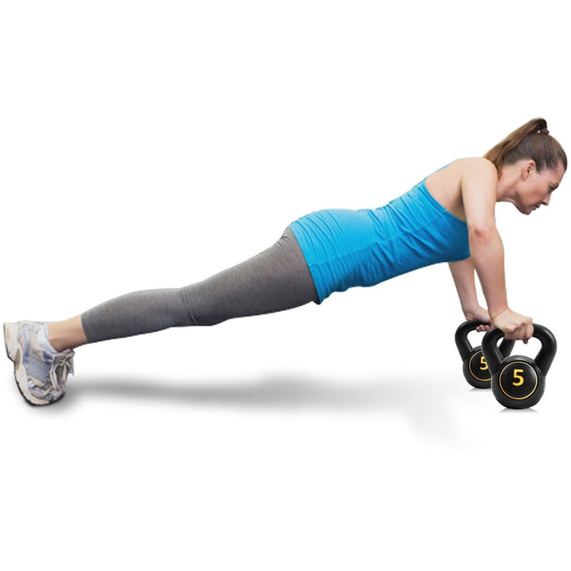 3-Piece Kettlebell Weight Set